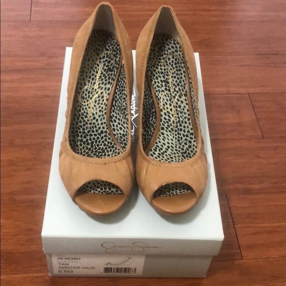 JESSICA SIMPSON NOAH WEDGE 6.5M